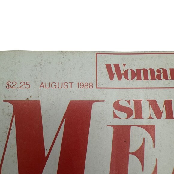 Woman’s Day Meals In Minutes Cookbook August 1988 Collectible - Picture 2 of 7